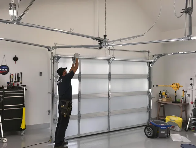 Fairhaven Garage Door Repair certified team performing precision garage door installation in Fairhaven