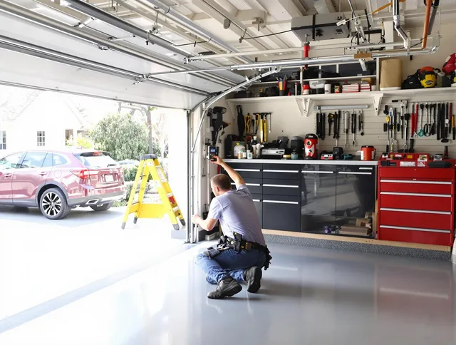 Local garage door repair service by Fairhaven Garage Door Repair in Fairhaven