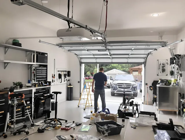 Garage door opener installation by Fairhaven Garage Door Repair in Fairhaven