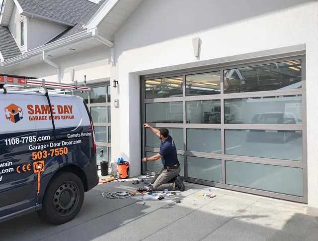 Same-day garage door repair service by Fairhaven Garage Door Repair in Fairhaven